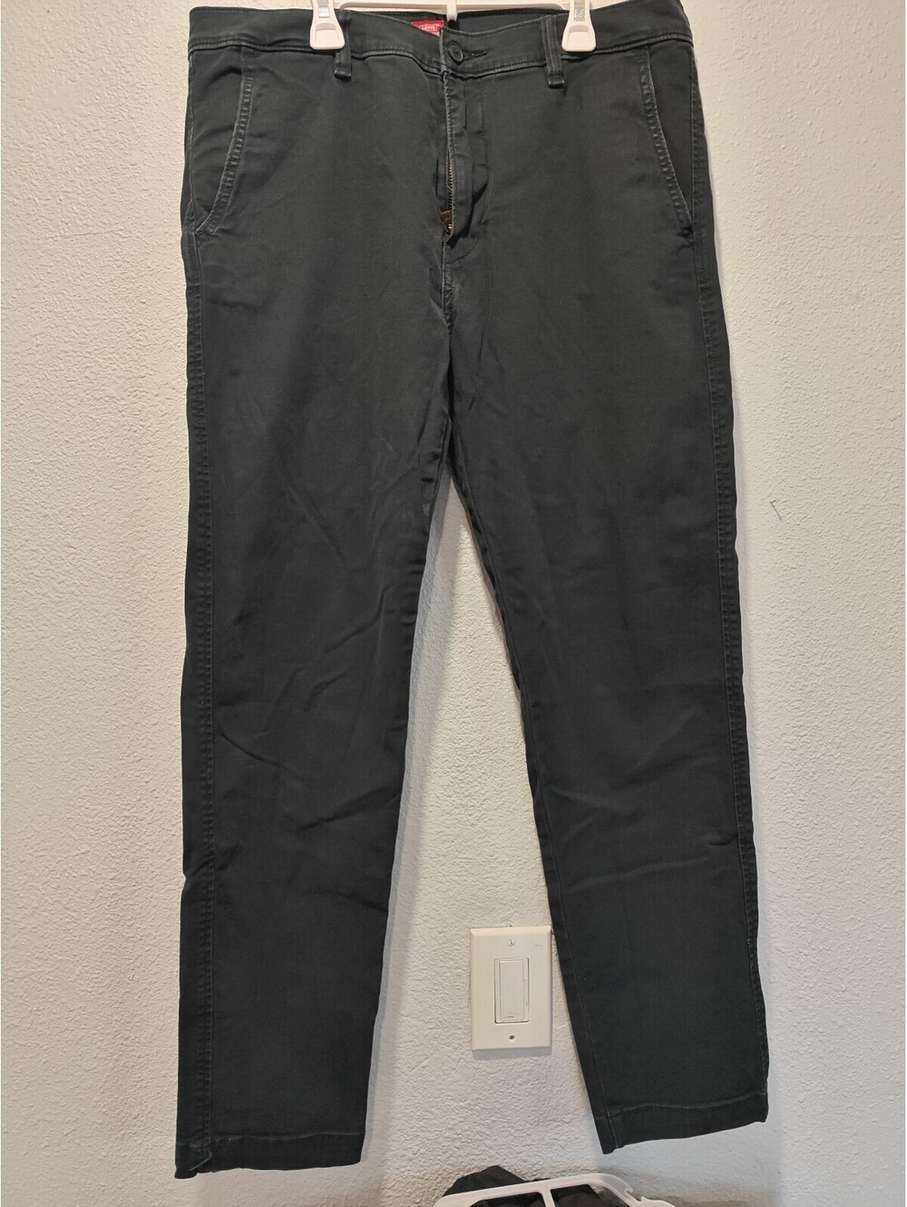 Levi's XX Chino Standard Taper Black Chino Pants Size W34 L